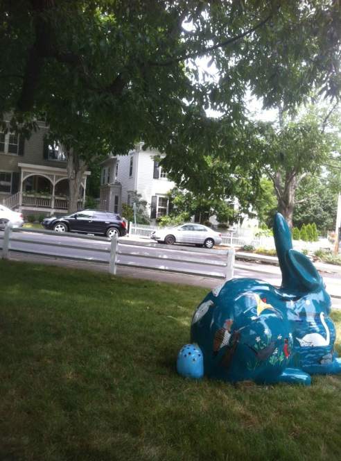 SideSmaller No So Silent Spring from the back. This view lets you share her view of her shady street.