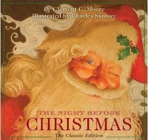 Cover of Charles Santore's 2011 The Night Before Christmas. 