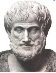 Aristotle. Even smarter than he looked.