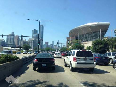 Oh look, we found the traffic. Again. This time on Lake Shore Drive. Is nowhere sacred? (Photo: Shala Howell)