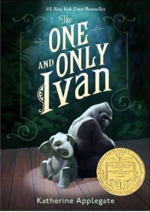 The Eight-Year-Old just finished reading The One and Only Ivan by Katherine Applegate. She loved it.
