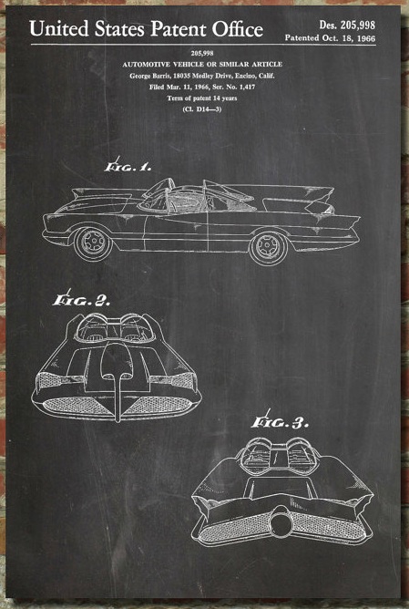 See? I've even got the patent for it hanging on my blog. Patent print by the PatentPrint Shop on Etsy.